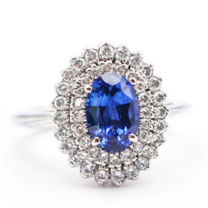 1.61 crt Blue Sapphire and Diamond Helo Ring_Aviyanka by Exorti_IMG_4585_wht