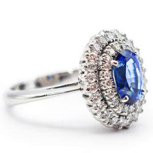 1.61 crt Blue Sapphire and Diamond Helo Ring_Aviyanka by Exorti_IMG_4586_wht