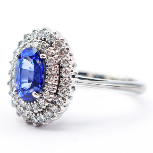 1.61 crt Blue Sapphire and Diamond Helo Ring_Aviyanka by Exorti_IMG_4587_wht