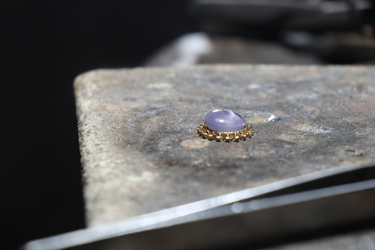 5.41 Crt Purple Star sapphire with diamond Helo ring_Made by_aviyaka by exort_IMG_3949