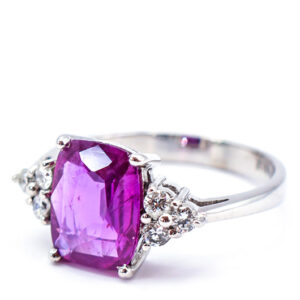The Imperial Violet: A 2.41ct Natural Untreated Ceylon Purple Sapphire Masterpiece
