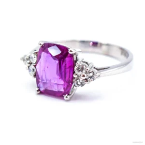 The Imperial Violet: A 2.41ct Natural Untreated Ceylon Purple Sapphire Masterpiece